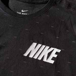 Nike Men’s DRI-FIT Cotton Black Tee-Shirt (Large)